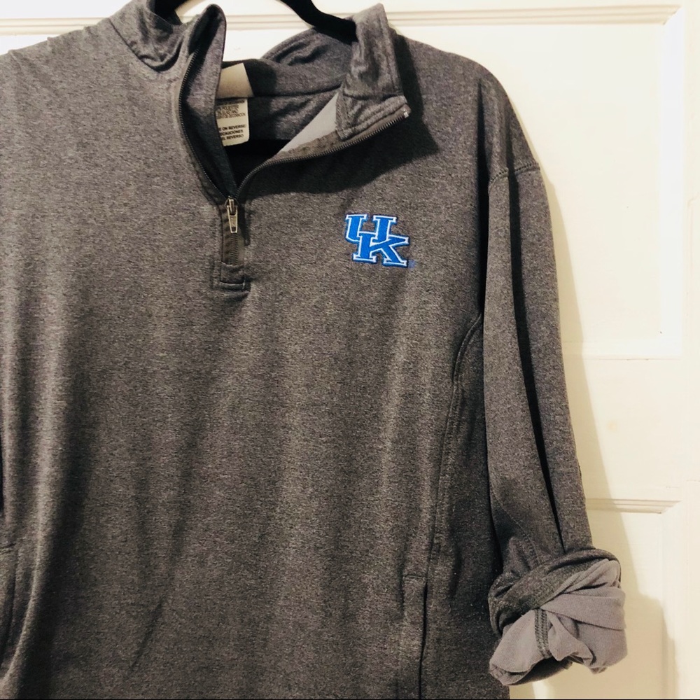 Gray UK Half Zip